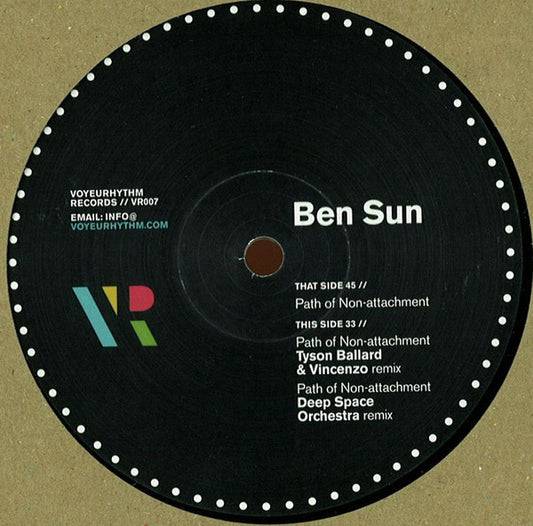 (Usado vg+) Ben Sun – Path Of Non-Attachment