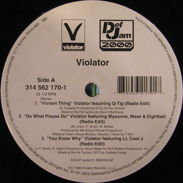 (Usado vg+) Various – Violator