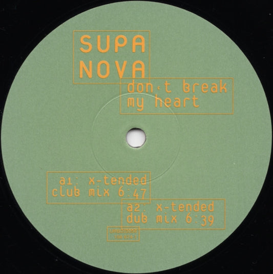 (Usado vg+) Supa Nova – Don't Break My Heart