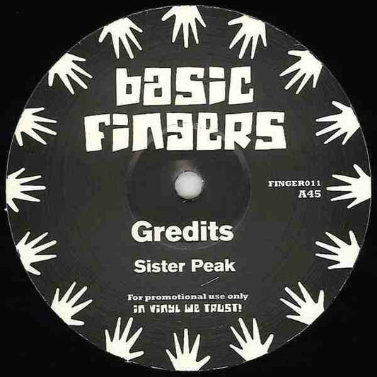 (Usado vg+) Gredits – Sister Peak / Musique Love