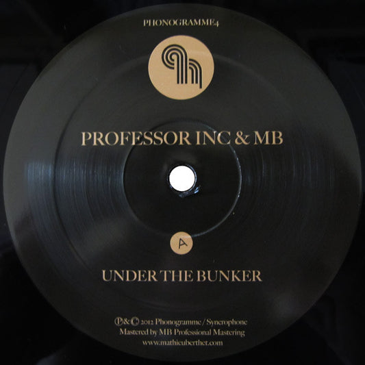(Usado vg+) Professor Inc & MB – Under The Bunker