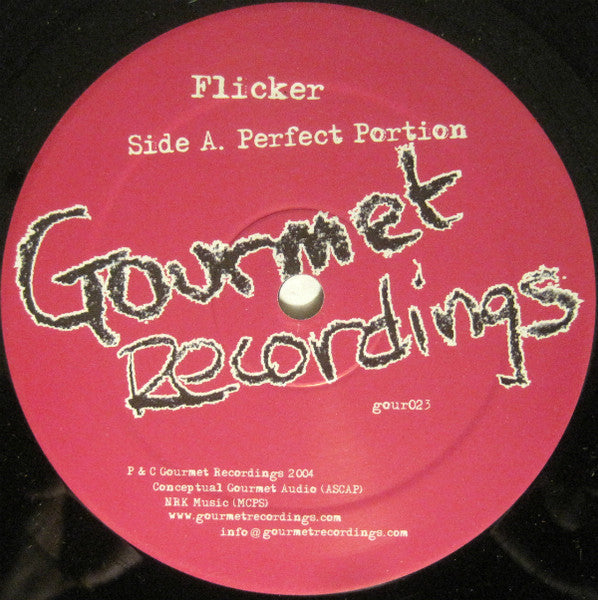 (Usado vg+) Flicker – Perfect Portion
