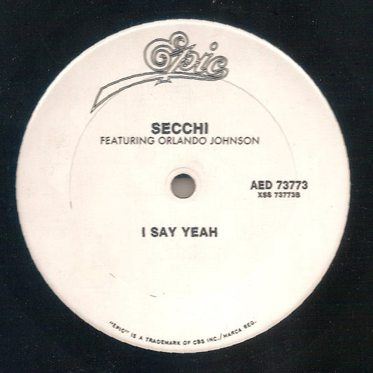 (Usado vg) Secchi – I Say Yeah