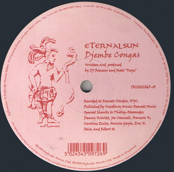 (Usado vg+) Eternal Sun – Djembe Congas / African Deep