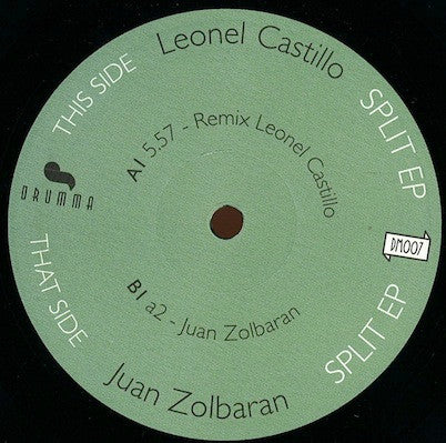 (Usado vg+) Juan Zolbaran – Split EP