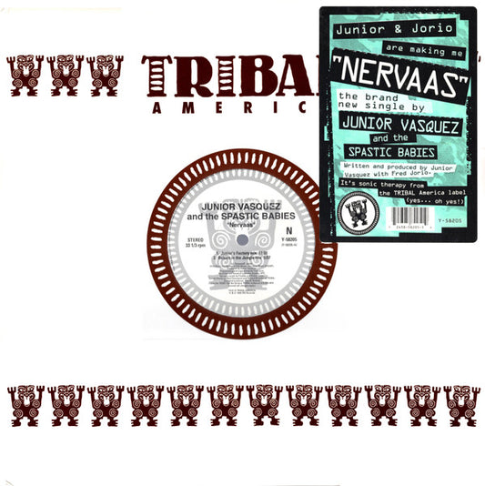 (Usado vg+) Junior Vasquez And The Spastic Babies – Nervaas
