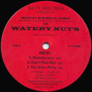 (Usado vg+) Nico Fabuloso – Watery Nuts