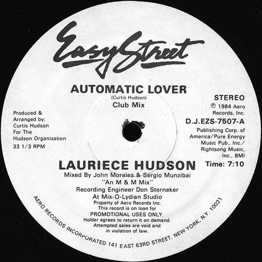(Usaod vg) Lauriece Hudson – Automatic Lover