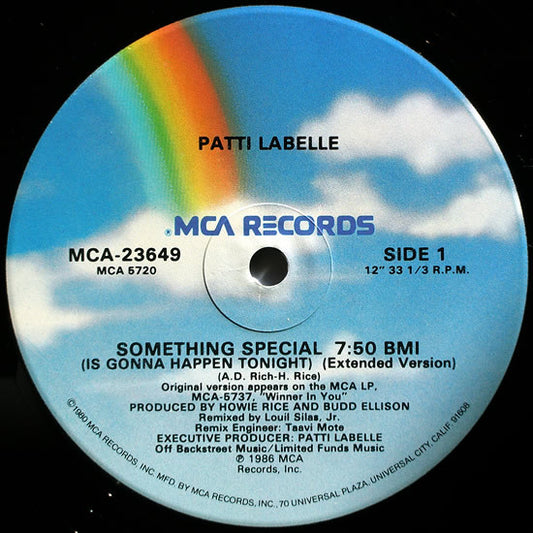 (Usado vg+) Patti LaBelle – Something Special (Is Gonna Happen Tonight)