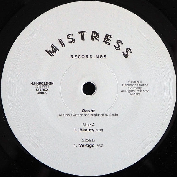 (Usado vg+) Doubt – Beauty