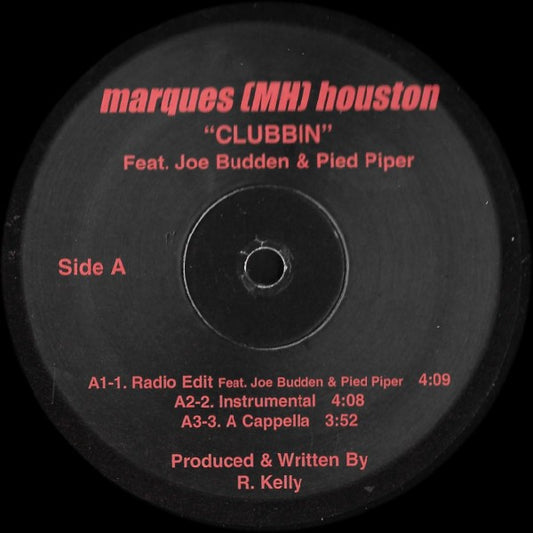 (Usado vg+) Marques [MH] Houston Feat. Joe Budden & Pied Piper – Clubbin