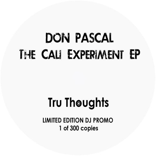 (Usado vg+) Don Pascal Featuring Christian Salgado & Hector Viveros – The Cali Experiment Ep