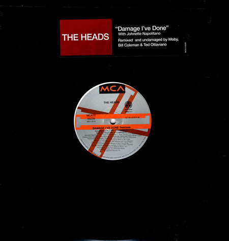 (Usado vg+) The Heads – Damage I've Done