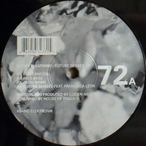 (Usado vg) Lucien–N–Luciano – Future Senses EP