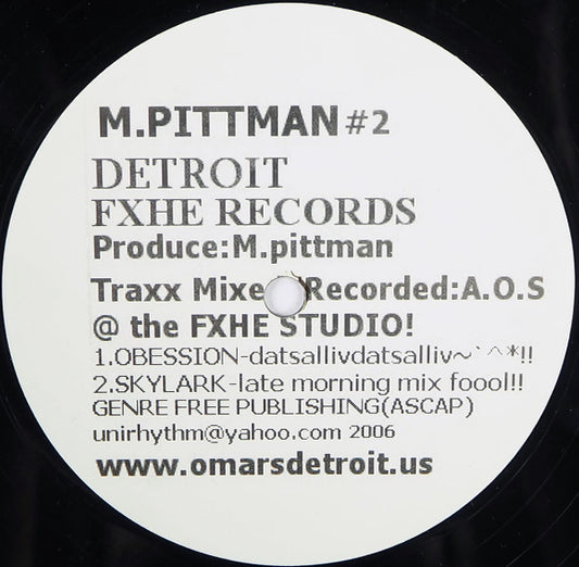 (Nuevo) M.Pittman – M.Pittman #2