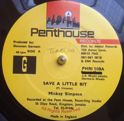 Mikey Simpson – Save A Little Bit (Usado vg+)