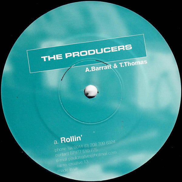 (Usado vg+) The Producers – Rollin'