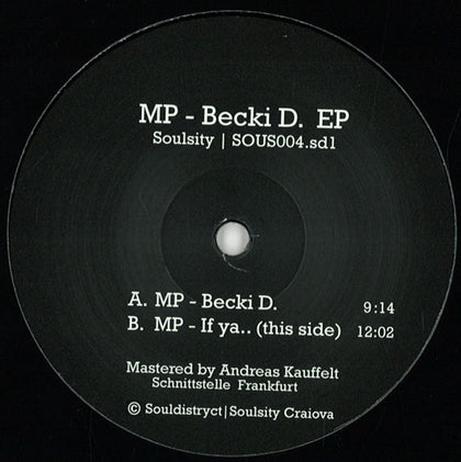 (Usado vg+) MP – Becki D. EP