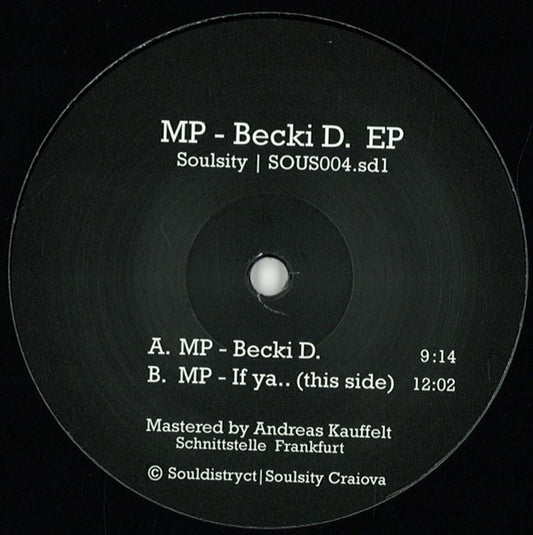 (Usado vg+) MP – Becki D. EP