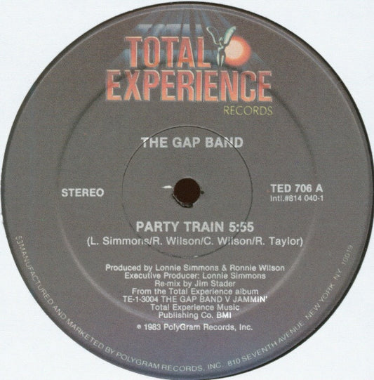 (Usado vg+) The Gap Band – Party Train