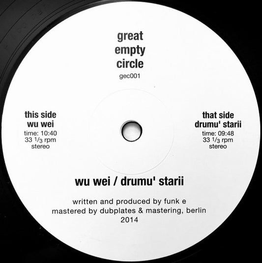 (Usado vg+) Funk E – Wu Wei / Drumu' Starii