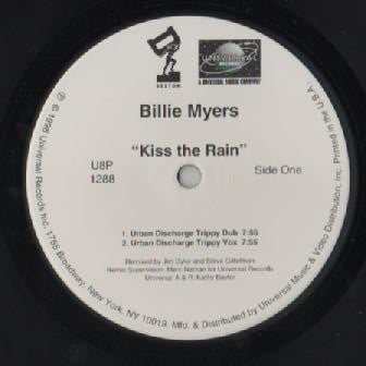 (Usado vg+) Billie Myers – Kiss The Rain
