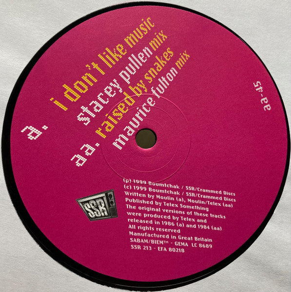 (Usado vg+) Telex – Snakes & Music