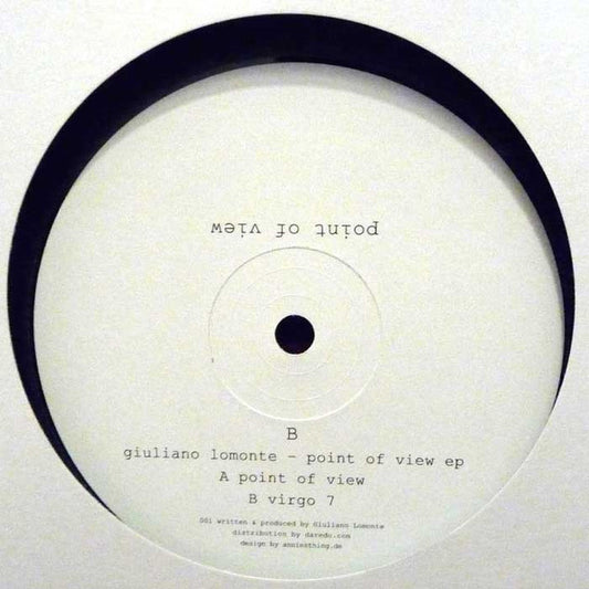 (Usado vg) Giuliano Lomonte – Point Of View Ep