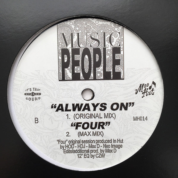 (Usado vg+) Music People – Always On