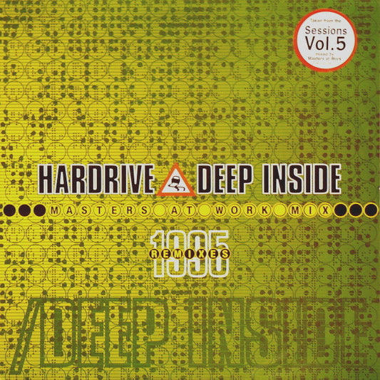 (Usado vg+) Hardrive – Deep Inside - Masters At Work Mix - 1995 Remixes