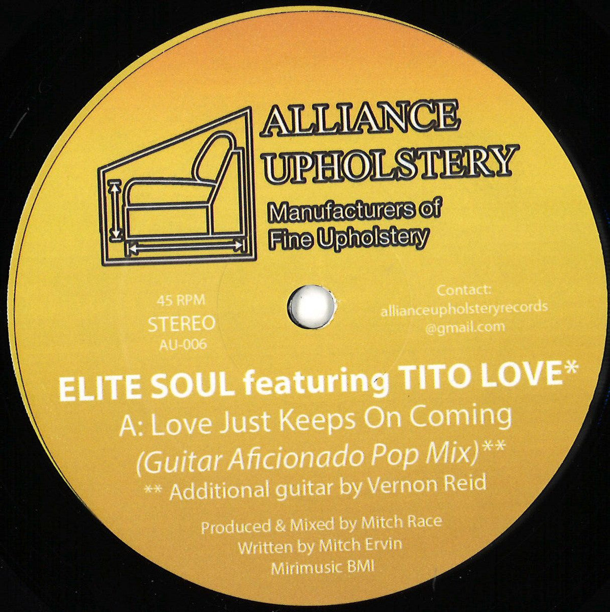 Elite Soul Featuring Tito Love – Love Just Keeps On Coming