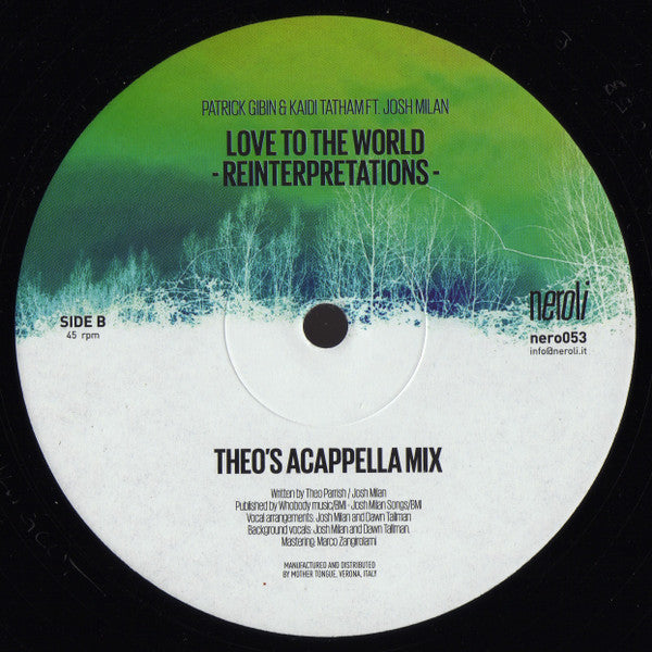 Love To The World (Theo Parrish Reinterpretations)