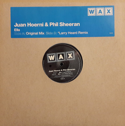 (Usado vg+) Juan Hoerni & Phil Sheeran – Ella