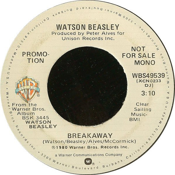 Watson Beasley – Breakaway *usado*