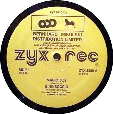 Gino Soccio – Magic *USADO*