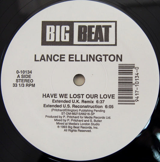 Lance Ellington – Have We Lost Our Love *USADO*