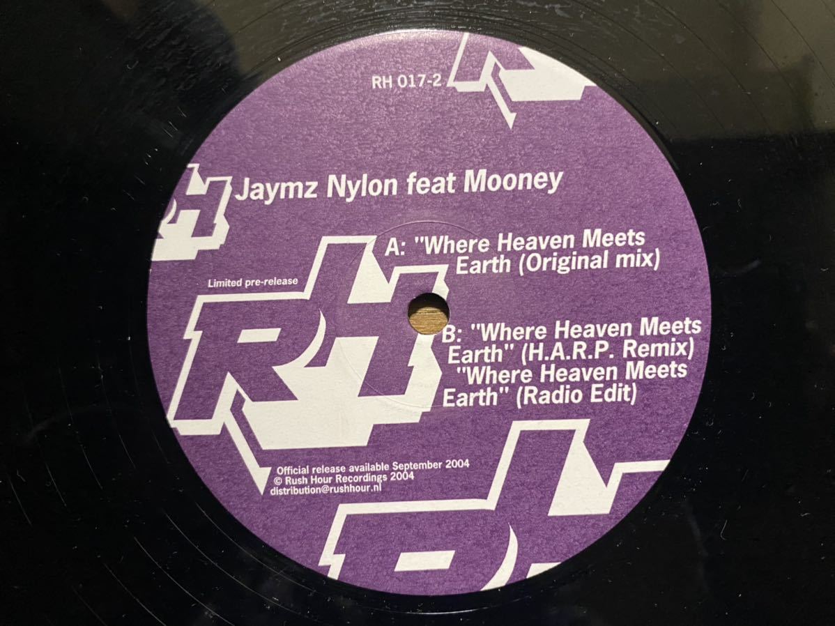 Jaymz Nylon Feat Mooney – Where Heaven Meets Earth (Usado VG+)